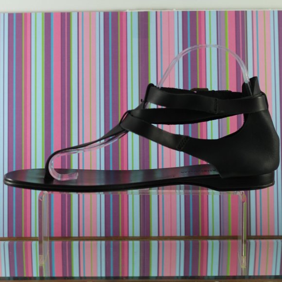 NWOT EMU Black Leather sandals - Picture 7 of 16